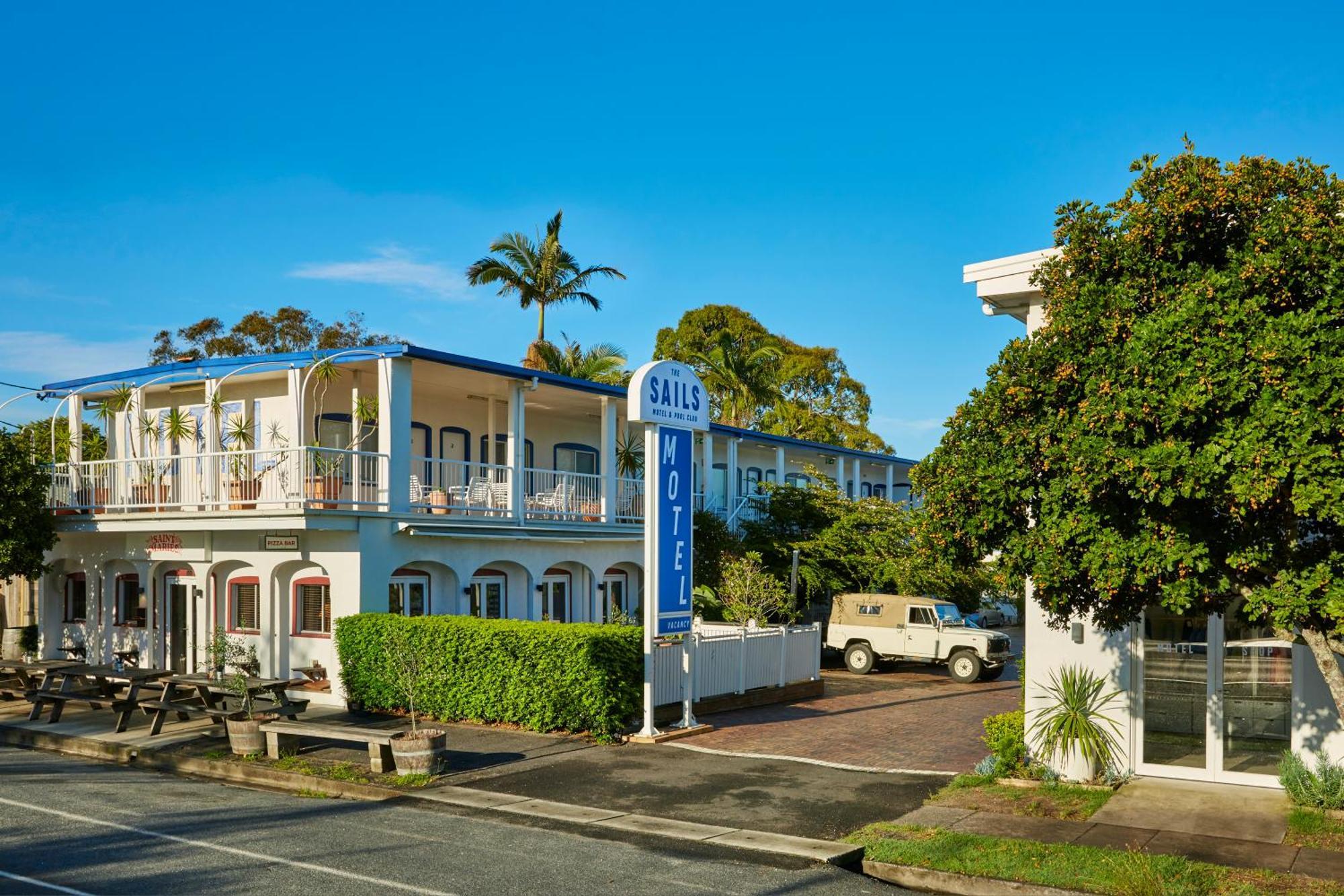 The Sails Motel Brunswick Heads Exterior foto