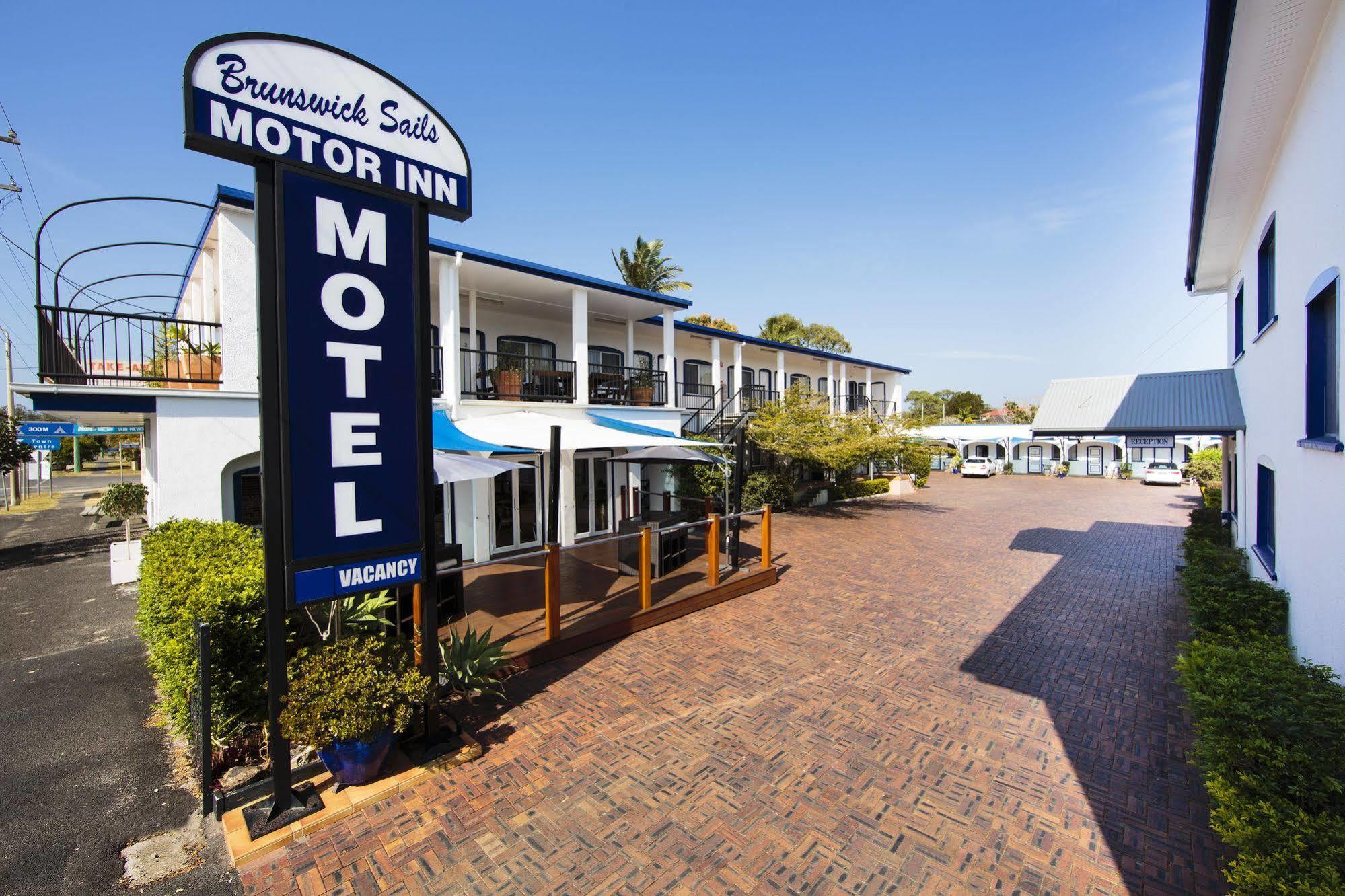 The Sails Motel Brunswick Heads Exterior foto